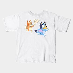 Bluey Running Kids T-Shirt